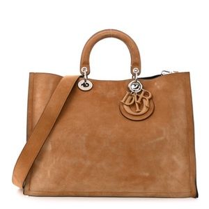 Dior Suede Diorissimo Tote Bag